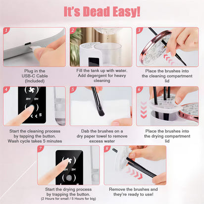 Makeup Makeover - Brush Cleaner & Dryer™